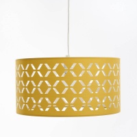 Абажур   40 см SILMIDE единый размер желтый LA REDOUTE INTERIEURS  фото, kupilegko.ru